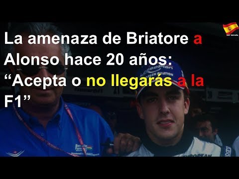 La amenaza de Briatore a Alonso hace 20 años: “Acepta o no llegarás a la F1”