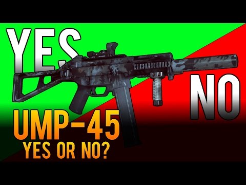 Yes or No - UMP-45 PDW Weapon Review - Battlefield 4 (BF4)