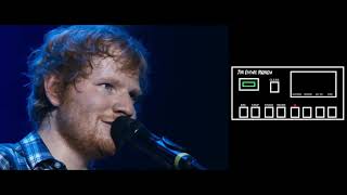 Ed Sheeran&#39;s Loop Pedal In Detail Tenerife Sea