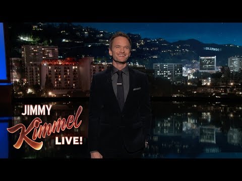 Neil Patrick Harris Guest-Hosted 'Kimmel' And Knocked It Out Of The Park With His Monologue