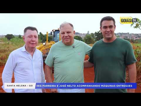 Santa Helena avança com novas máquinas para fortalecer a zona rural