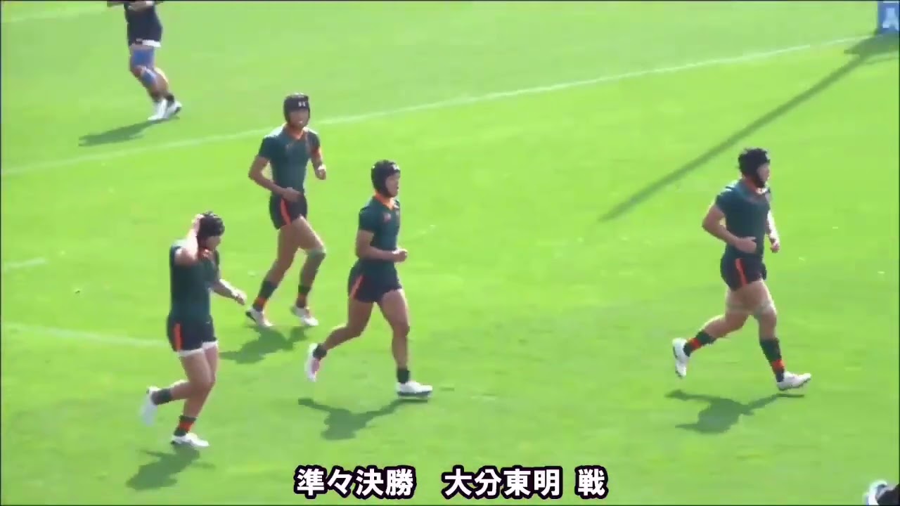 【華麗なBK、重戦車FW】東福岡　トライ集　2回戦～決勝　すべてのトライ見せます