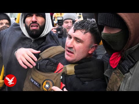 January 6 rioter Jake Lang chased from pro-ICE rally in Minneapolis