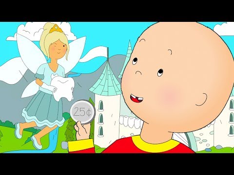 Caillou and the Tooth Fairy | Caillou Cartoon