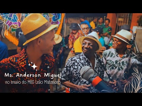 Mestre Anderson Miguel no ensaio do Maracatu Leão Misterioso de Nazaré da Mata 15.02.2025