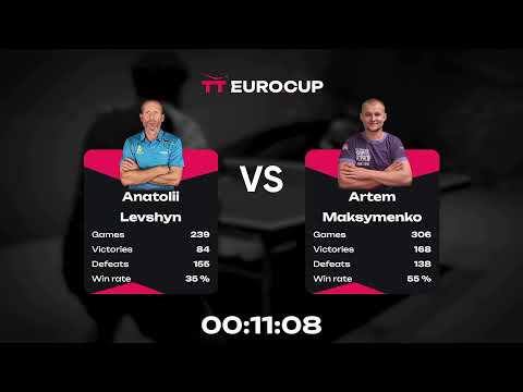 09:55 Mykola Halynskyi - Artem Maksymenko 26.08.2023 TT Euro.Cup Ukraine Star. TABLE 3