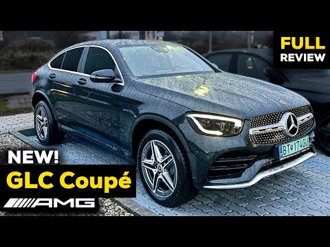 2021 MERCEDES GLC 300 Coupe AMG NEW Facelift FULL DRIVING In-Depth Review 4MATIC EQ Power