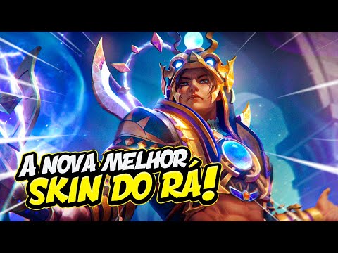 A NOVA MELHOR SKIN DO RÁ! RÁ GASOSO - ⚡ Smite BR Conquista