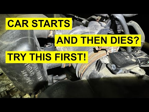 Car Starts And Then Dies Right Away? - Try This Easy Fix