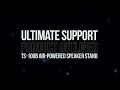 Ultimate Support Product Outlines - TS-100B Air-Powered Speaker Stand