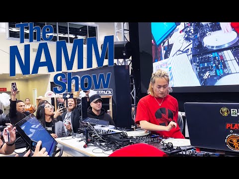 DJ RENA at NAMM Show 2024
