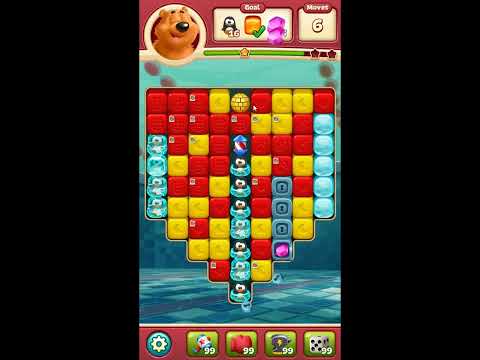 Toon Blast Level 7993 - NO BOOSTERS 🐻🐺🐱 | SKILLGAMING ✔️