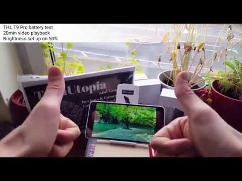THL T9 Pro akkumulátor teszt - 3000mAh