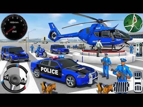 US Police Car Chase Simulator 3D Game - Real Cop Cars Driving Simulator 2025 - Android GamePlay