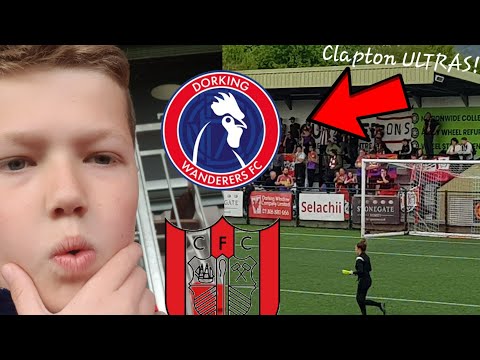 INSANE Football ULTRAS at Womens Cup FINAL!-*Dorking Vs Clapton*