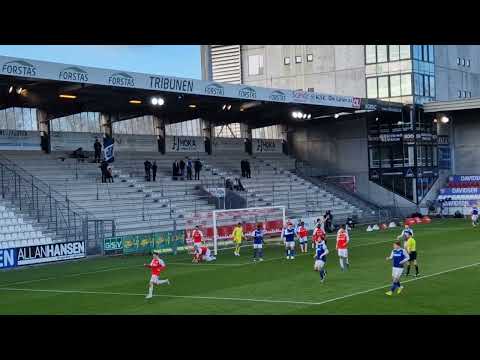 Fremad Amager supporters på udebane mod Vejle 18.02.2023