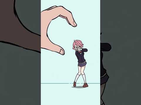 Hand heart: DAN DA DAN #animation #comics #cartoon  #dandadan #funny