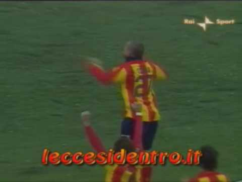Primo goal a Lecce di Daniele Corvia Lecce-Avellino 2-0(1-0)