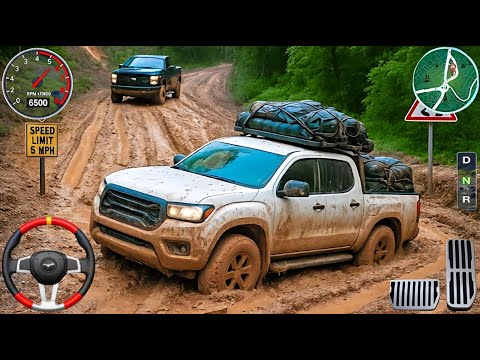 4x4 Offroad Jeep Driving Simulator 3D - Drive SUV 4x4 jeep Offroad Game - Android GamePlay