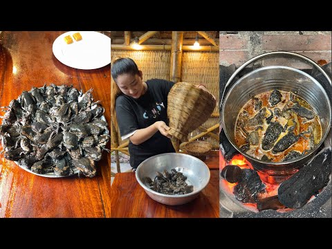 Amazing Bullfrog Cooking Country Style Recipe. Cooking with Sros