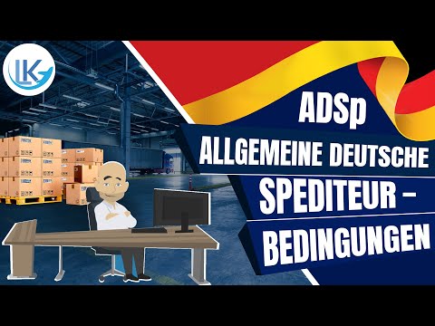 ADSp - General German Freight Forwarders' Terms and Conditions! The difference to liability under...