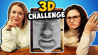 3D PINART CHALLENGE! Wir müssen verrückte Gegenstände erraten