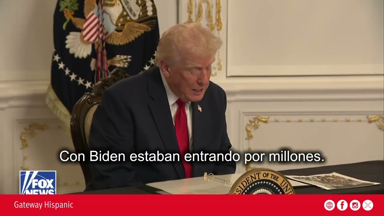 Donald Trump: Under Biden, they were coming in by the millions