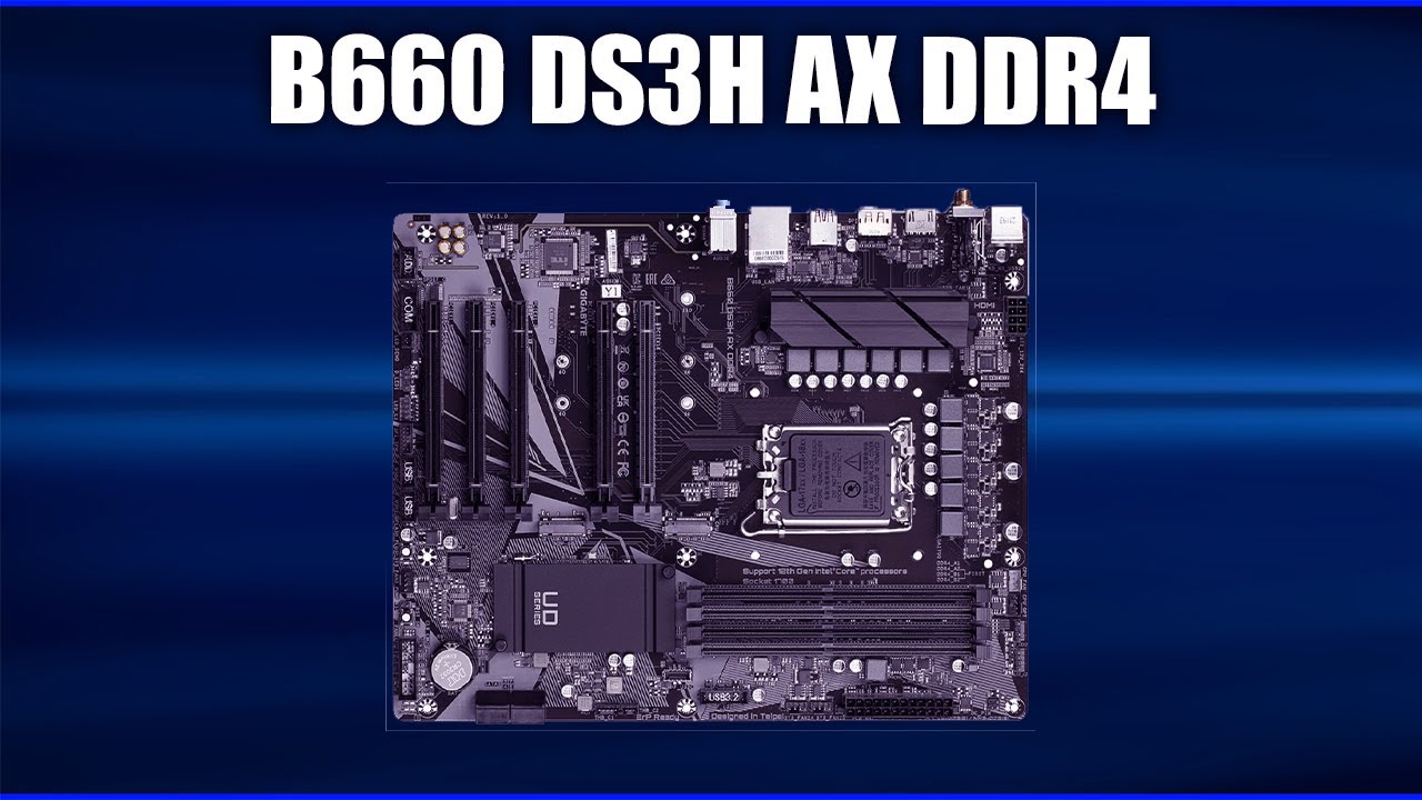 Материнская плата Gigabyte B660 DS3H AX DDR4