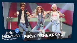 Angélina - Jamais Sans Toi - First Rehearsal - France - Junior Eurovision 2018 🇫🇷