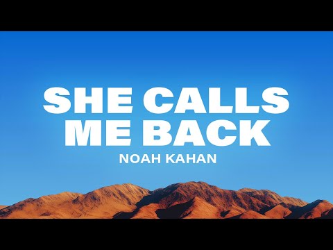 Noah Kahan, Kacey Musgraves - She Calls Me Back (Lyrics)