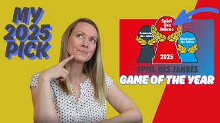 My SPIEL DES JAHRES 2025 Pick | Who's Going to Win Game of the Year?!