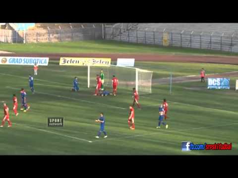 Kup Srbije 2013/14, 1/8 finala, Spartak - Napredak 2:0
