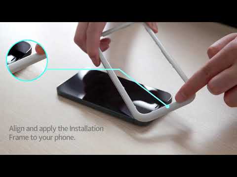 JETech iPhone Screen Protector Installing with Easy Installation Tool