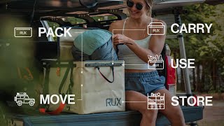 Meet RUX - The Better Way To Pack, Move & Use Your Gear