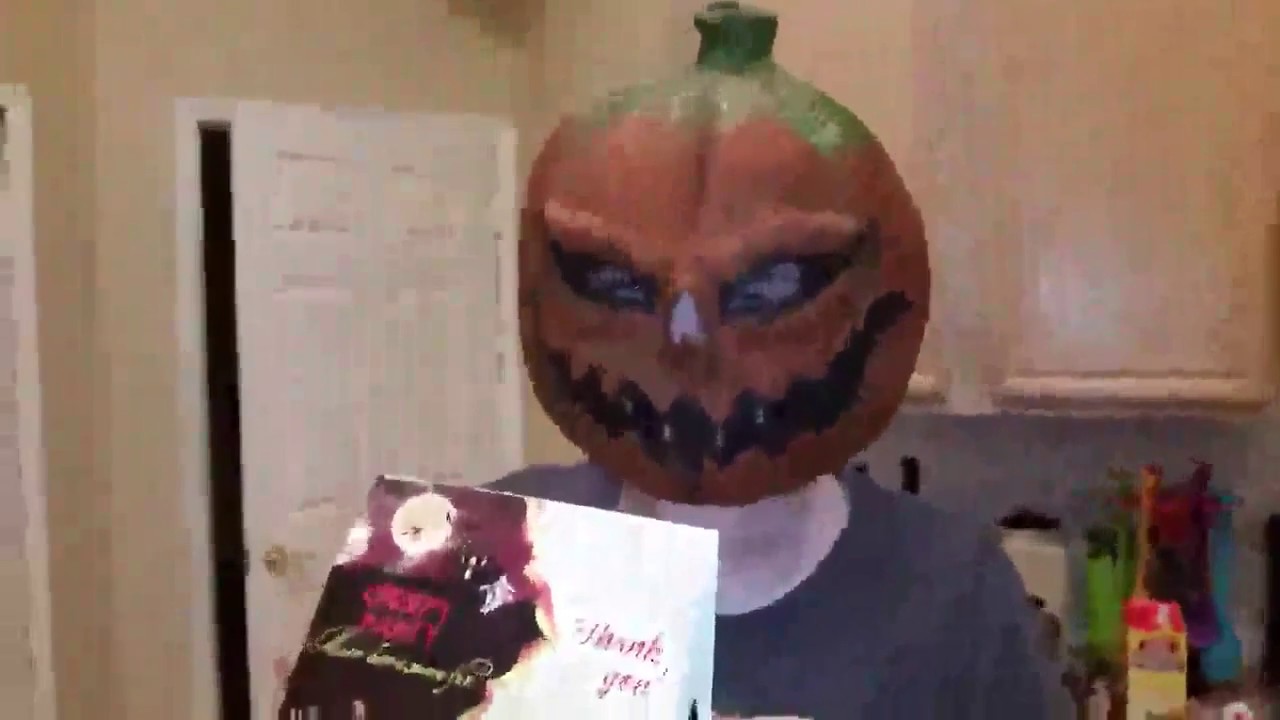 CreepyParty Latex Halloween Head Mask -Pumpkin-Review