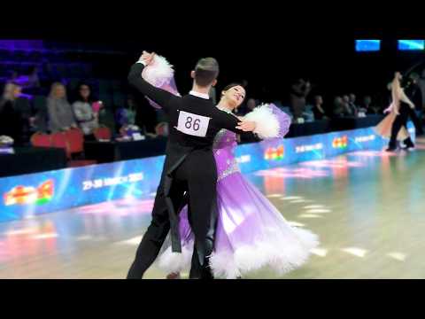 Viennese Waltz. Youth 2 St (Open) final. Minsk Open Championship 2025 / ballroom dancing