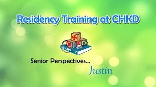 Pediatric Residency Training at CHKD - Senior Perspectives