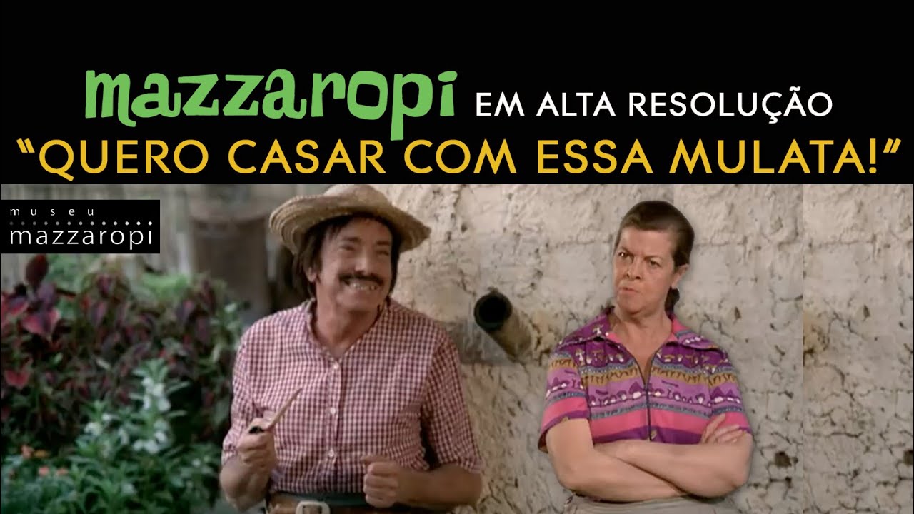 Cenas Mazzaropi - Só elogios para a mulata (1978)