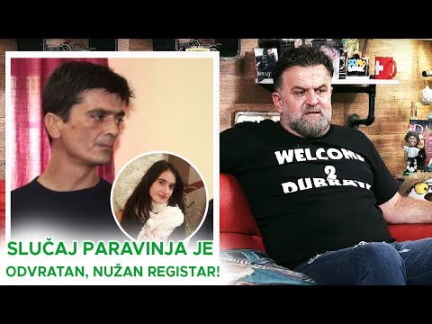 Andrija Jarak: "Slučaj Paravinja je odvratan i gadljiv, nužan je registar za takve"