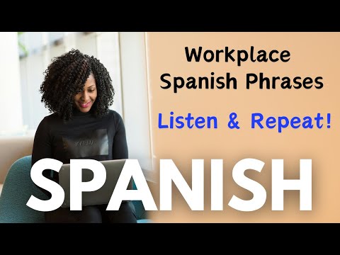Speak Spanish at Work! 50 Essential Phrases for Professional Conversations | 66