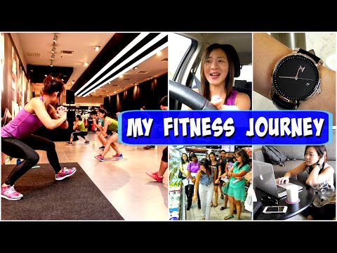 My Weekend Fitness Vlog - Food Shopping, Workout Event