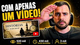 É Assim que você irá MONETIZAR seu Canal com Apenas um Video