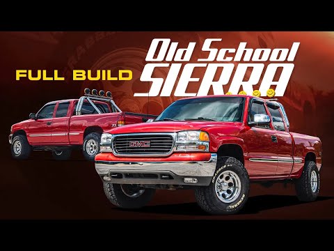 FULL BUILD: Converting this 2002 GMC Sierra 1500 to a Mid 90s Throwback