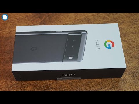 Google Pixel 6 Unboxing In Stormy Black - It's Incredible!