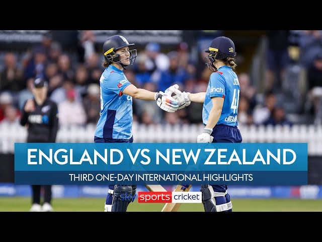 England claim series sweep over New Zealand! | England vs New Zealand | 3rd ODI Highlights