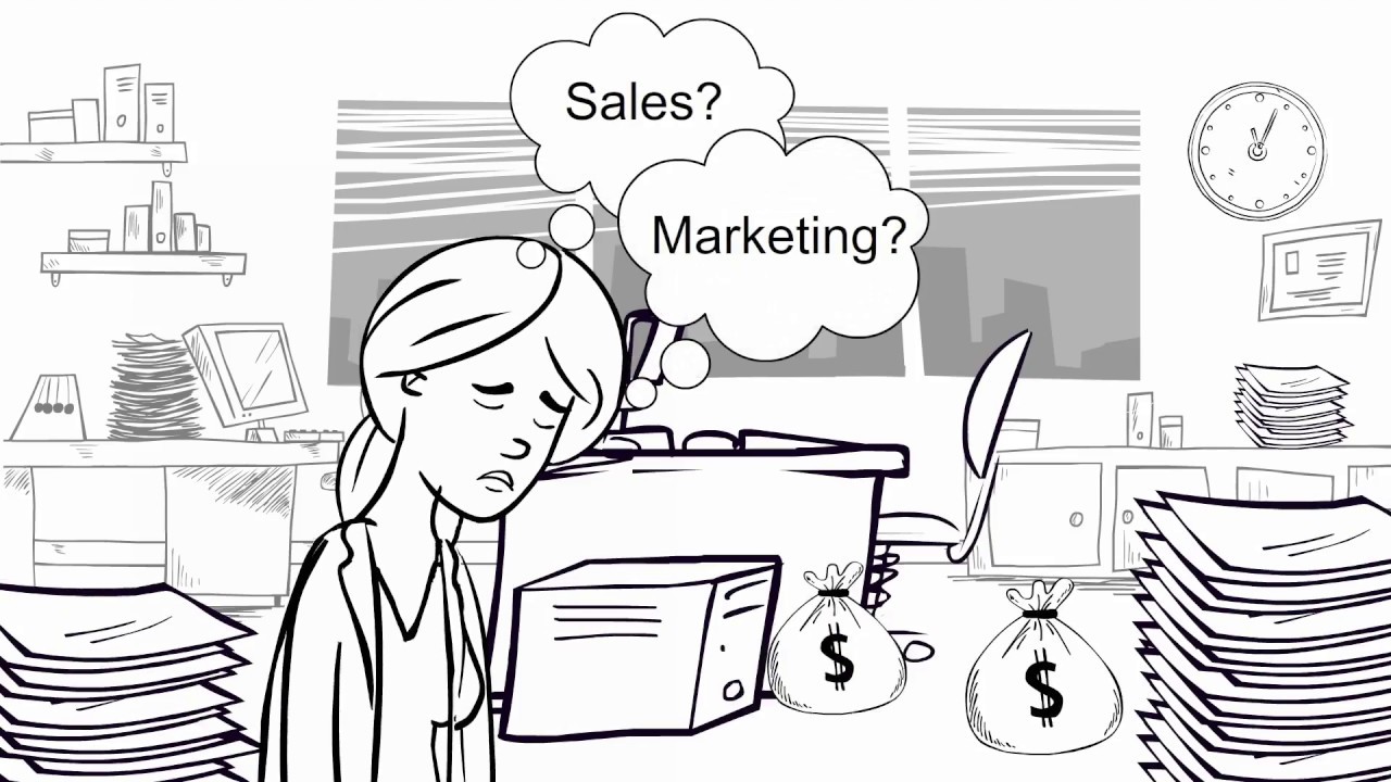 Content Marketing — animated explainer