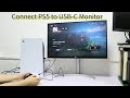 How To Connect PS5 HDMI To USB C Monitor