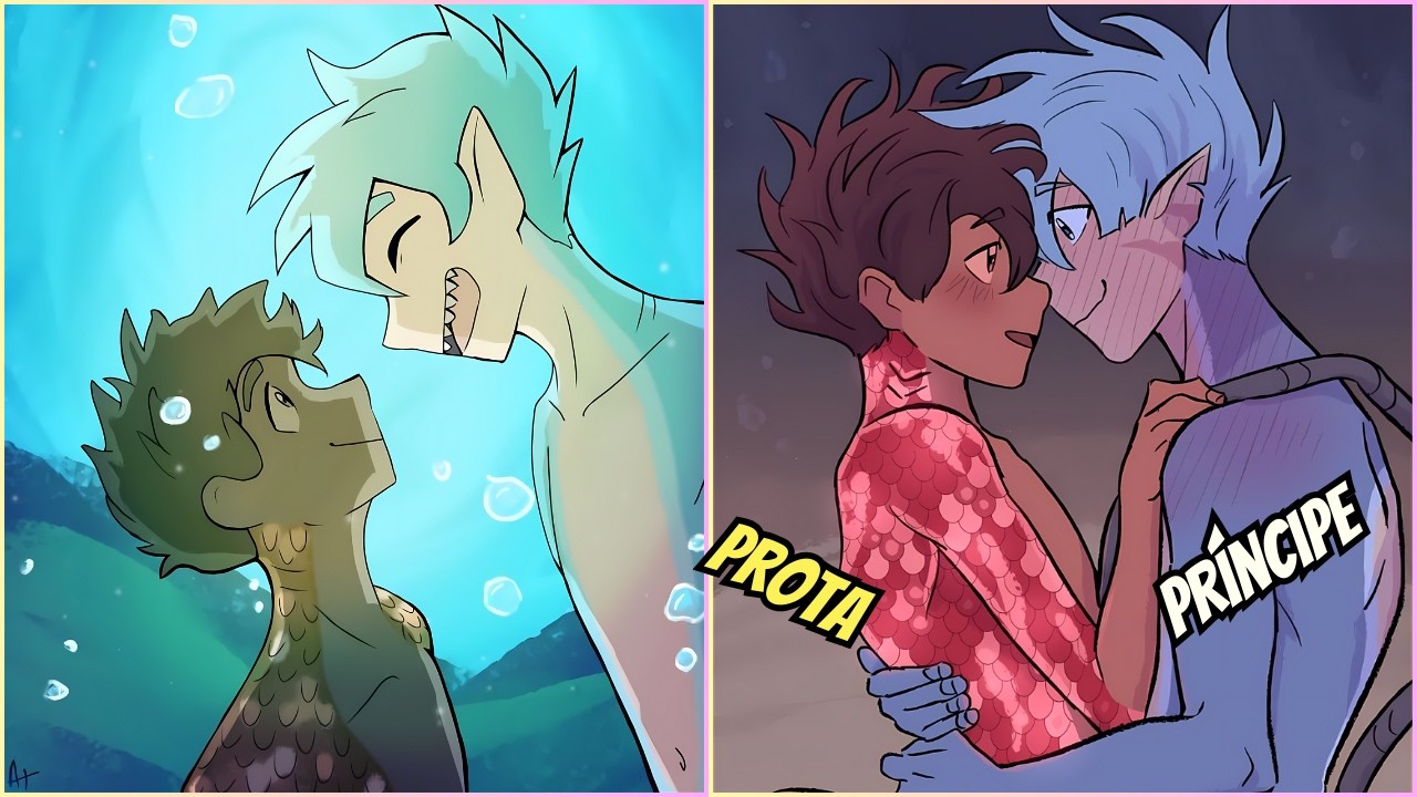 Destino Submerso: Quando Profecias Se Cruzam e o Amor Desafia o Oceano - MANHWA BL