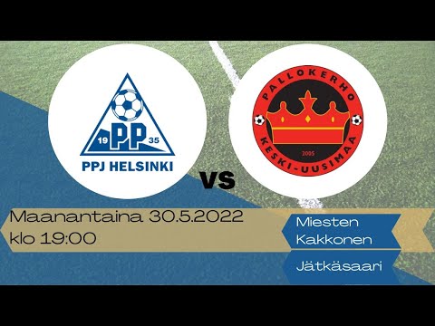 Miesten Kakkonen 30.5.2022 klo 19:00 Jätkäsaari, Hki PPJ vs Pallokerho Keski-Uusimaa (PKKU)