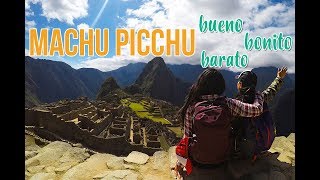 MACHU PICCHU BARATO: CÓMO LLEGAR, CUÁNTO CUESTA - MPV